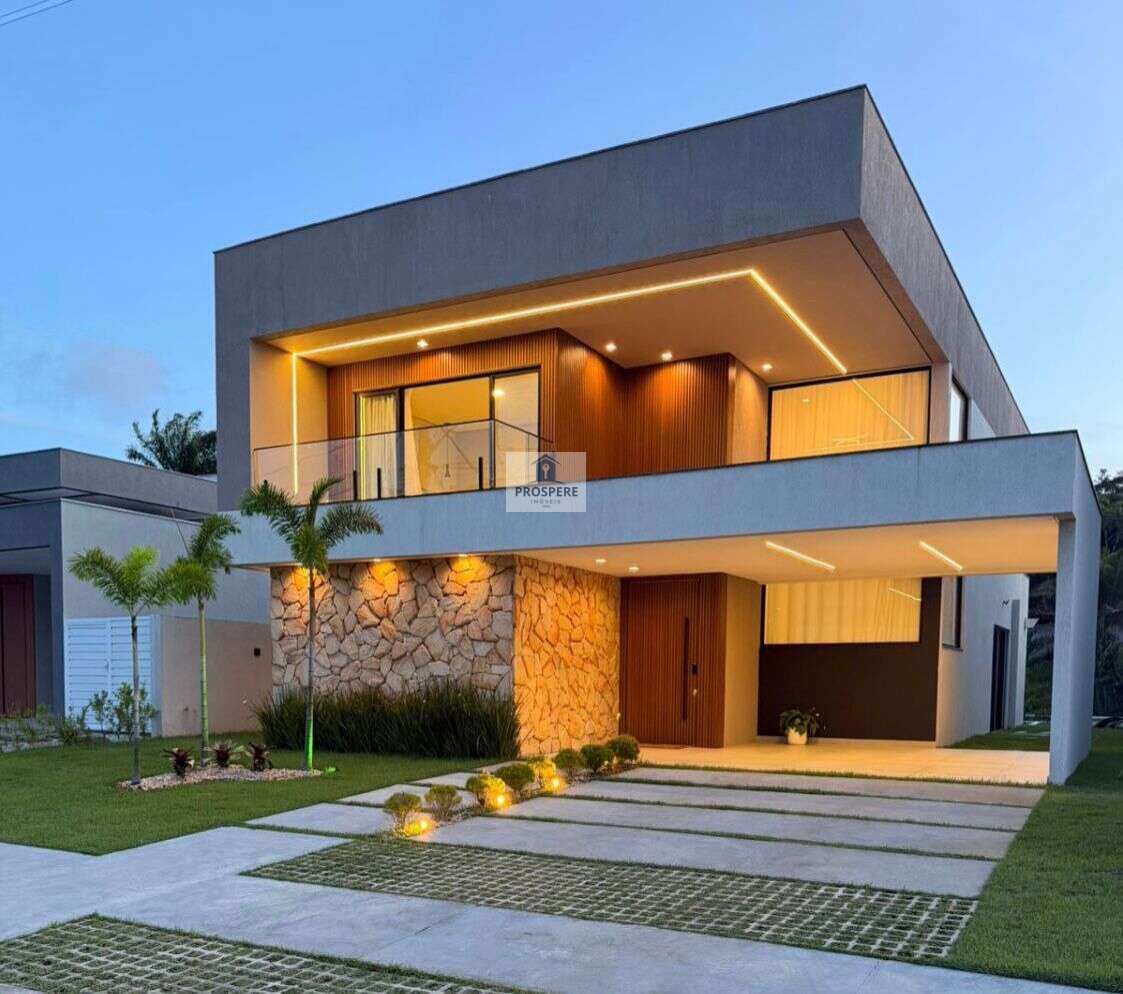Casa à venda em Camaçari, Alphaville Litoral Norte I I I, com 4 quartos, 450m² - Bruno Sales Imóveis